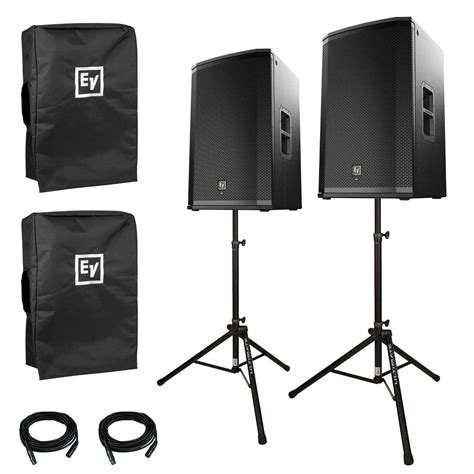 Electro Voice Etx P Way Powered Speakers Package Prosoundgear