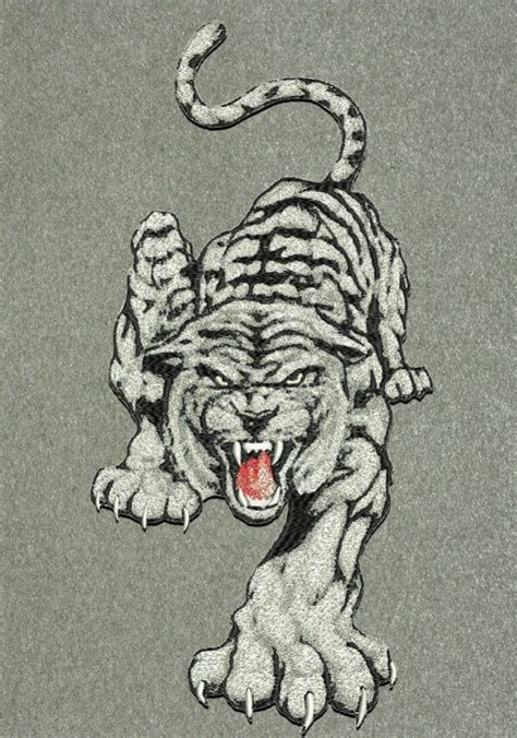 Tigers Embroidery Designs Pack 1 Collection Of 3 Embroidery