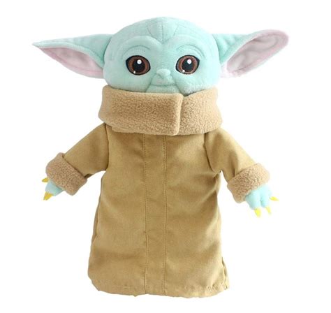 Baby Yoda Grogu Inspired Soft Plush Handmade Toys - Etsy