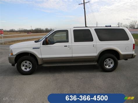 2004 Oxford White Ford Excursion Eddie Bauer 4x4 61457849 Car Color Galleries