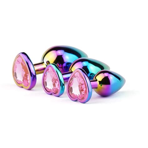 S M L Anal Dildo Bullet Metal Butt Plug Haopaidang Sex Toy