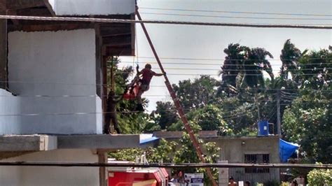 Pedreiro tem corpo queimado por descarga elétrica em Manaus