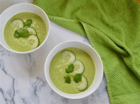 AIP Green Gazpacho with Honeydew and Cucumber