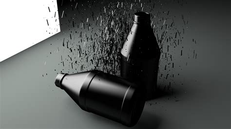 Artstation Shattering Bottle