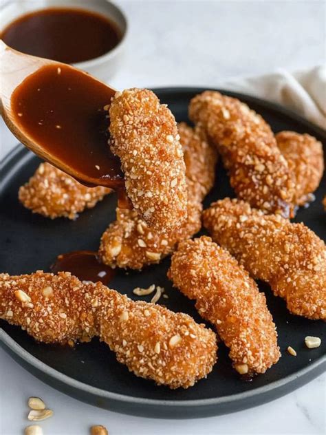 Ultimate Baked Cashew Crusted Chicken Fingers for Delicious Crunch!