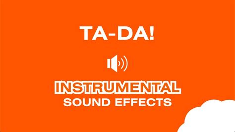 TA DA Sound Effects YouTube