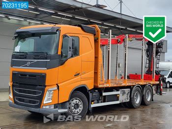 Volvo FH 540 6X4 Epsilon Q150Z96 Woodcrane Timber Truck Retarder Euro 6