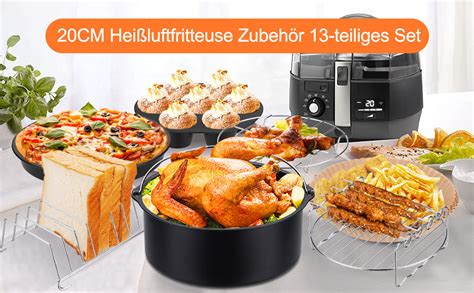 Hei Luftfritteuse Zubeh R Cm Teiliges Airfryer Zubeh R Set