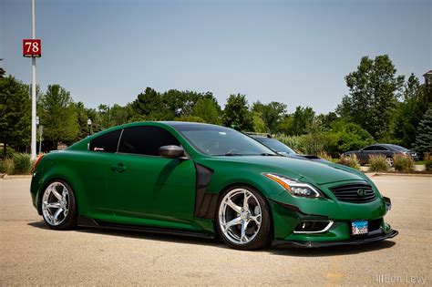 Green Infiniti G37 Coupe At North Suburbs Cars Coffee BenLevy