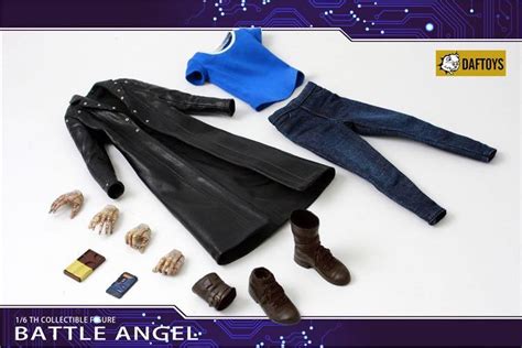 BATTLE ANGEL ALITA DAFTOYS SCALE ALITA COSTUME SETS NON HOT TOYS MMS Hobbies Toys