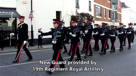 Public Duties 19 Regiment Royal Artillery Youtube