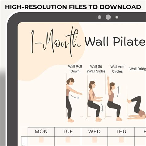printable wall pilates chart 2