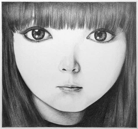 Cute Face Drawing Image - Drawing Skill