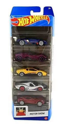 Pack Hot Wheels Motor Show 5 Unidades Escala 1 64 Cuotas sin interés