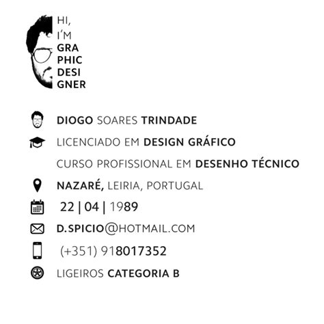 Hi, I'm Graphic Designer | Diogo Trindade | CV on Behance