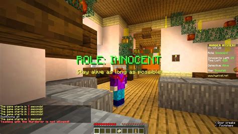 Just Having Fun Murder Mystery Hypixel Youtube