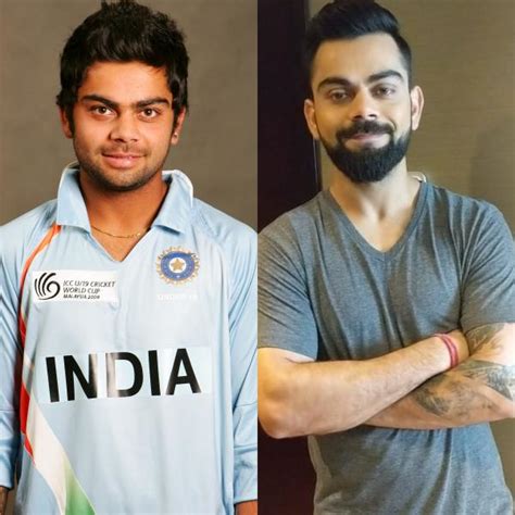 Virat Kohli Then And Now