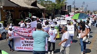 Protestas De Justicia Por El Asesinato De Los Menores Vianey Y Gabino