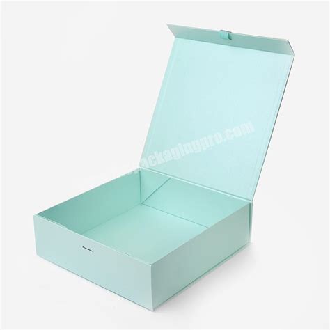 Custom Luxury Rigid Cardboard Packaging Magnetic Folding Special Paper