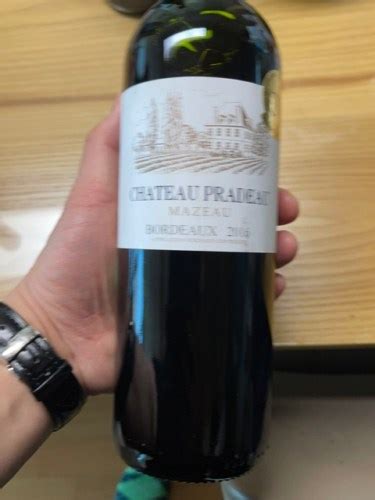 2006 Château Pradeau Mazeau Bordeaux Vivino US