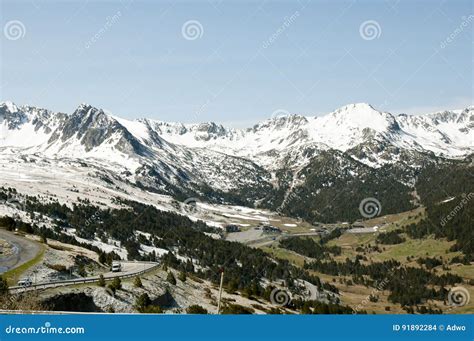 Pyrenees Mountains - Spain stock photo. Image of summer - 91892284