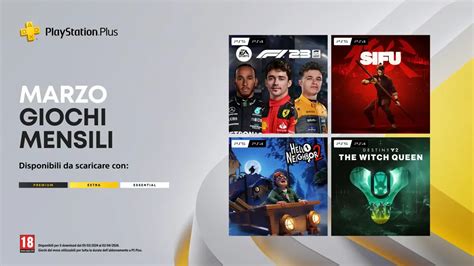 Ps Plus Essential Svelati I Giochi Di Marzo Ci Sono Quattro Titoli