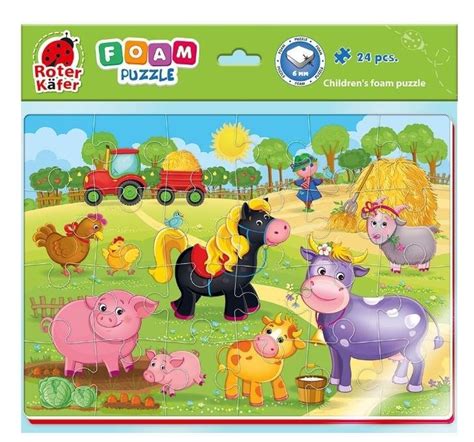 Roter Kafer Puzzle Piankowe Puzzle A Zabawne Obrazki Farma El