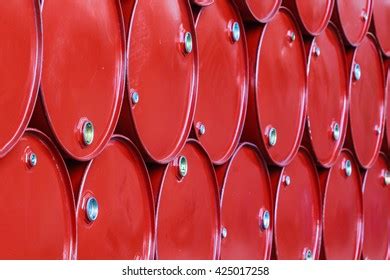 Oil Barrels Chemical Drums Stacked Stock Photo 425017258 Shutterstock