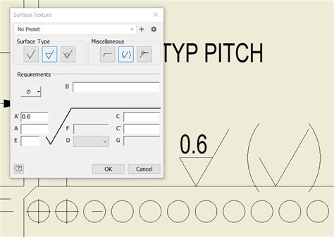 Surface Texture Symbol Autodesk Community