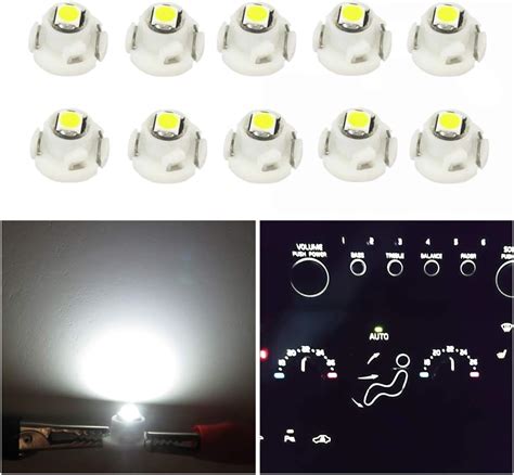 Amazon WLJH 10x White Neo Wedge 10mm Base Led 3030 Chip SMD Led