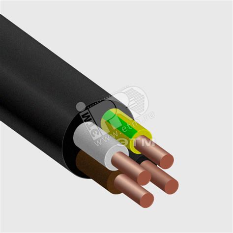 Кабель силовой ВВГ-нг(А) 4х6 ТРТС Радиус - купить в Москве и РФ по цене ...