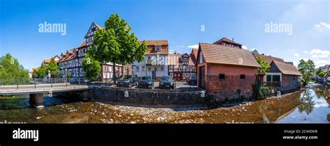 Historical city of Lauterbach, Hessen, Germany Stock Photo - Alamy