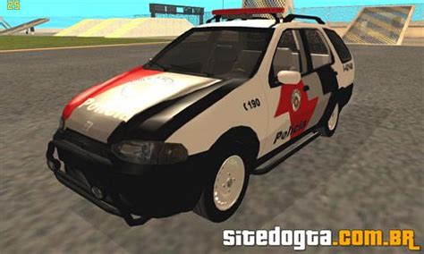 Fiat Palio Weekend Da Pmesp Para Gta San Andreas Site Do Gta