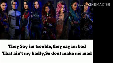 Descendants 3 Rotten To The Core D3 Remix Lyrics Youtube