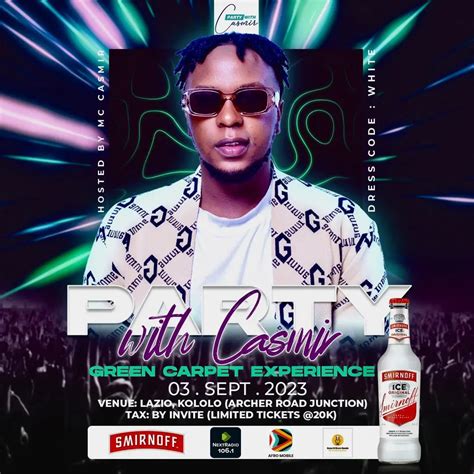 Nbs S Mc Casmir To Rock Kampala Revellers With Green Carpet Experience