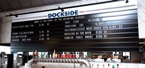 Dockside Brewery And Waterfront Biergarten Brewery