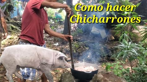 Como Hacer Chicharrones De Cerdo YouTube