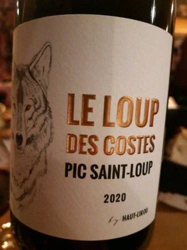 Famille Jean Pierre Rambier Domaine Haut Lirou Le Loup Des Costes Pic