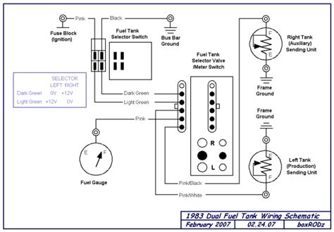 Ford Selector Valve Fuel Diagram Wire Fuel Selector Valve