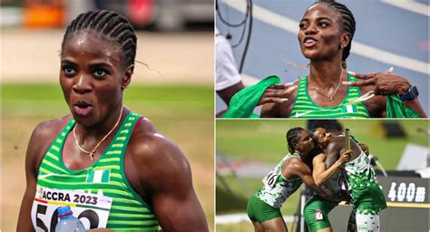 African Games 2023 Tobi Amusan Inspires Nigeria To 4x100m Gold