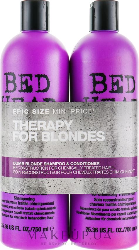 Tigi Bed Head Dumb Blonde Shm Ml Cond Ml