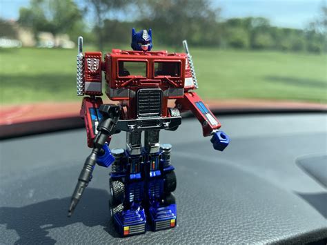 Hot Wheels Transformers Optimus Prime In Hand Images Transformers News TFW2005