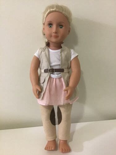 OUR GENERATION BATTAT DOLL WITH BLONDE HAIR ORIGINAL CLOTHES GREAT CONDITION EBay
