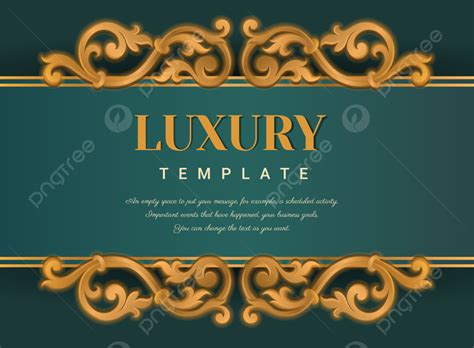 Gold Borders Text Frames Template Download on Pngtree