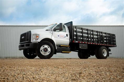 Stake Bed Trucks Haul Heavy Loads With A Ledwell Stake Bed Truck