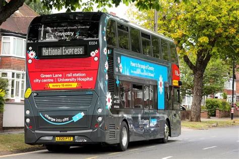 National Express announces Coventry bus service changes in September ...