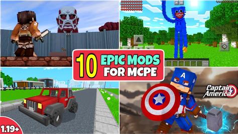 Top 10 Epic Mods For Minecraft Pocket Edition Best Minecraft Mods 1