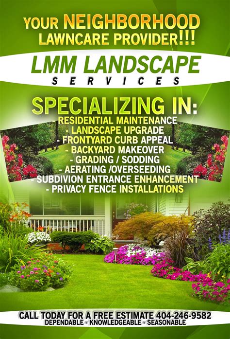 30 Free Lawn Care Flyer Templates [Lawn Mower Flyers] ᐅ TemplateLab