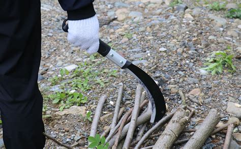 Amazon Brush Clearing Sickle Billhook Machete Knife Japanese