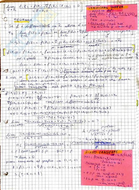 Appunti Analisi Matematica Ii Prima Parte